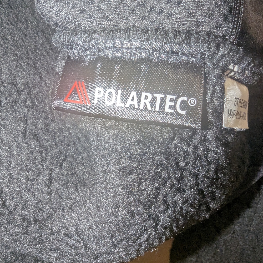 Women's Marmot Wiley Polartec Black Fleece Jacket - Picture 4 of 5